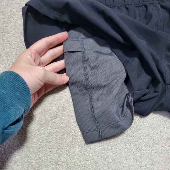 SAXX Hightail 2N1 Run Shorts 5” Running Ballpark Pouch Pro Black Men's Small - Picture 10 of 15